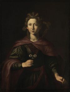 Saint Lucy, probably approx. 1630-1650. Creator: Giovanni Ricca