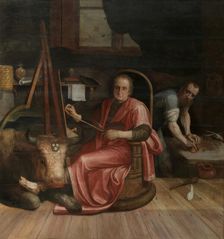 Saint Luke, 1556. Creator: Frans Floris