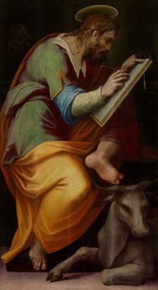 Saint Luke, 1570-1571. Creator: Giorgio Vasari