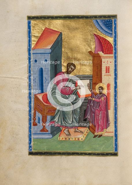Saint Luke, 1637-1638. Creators: Malnazar, Aghap'ir.