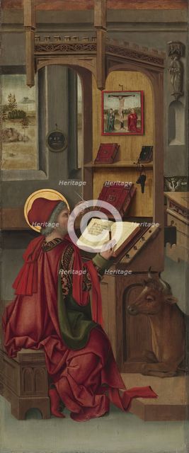 Saint Luke the Evangelist, 1478. Creator: Gabriel Malesskircher.