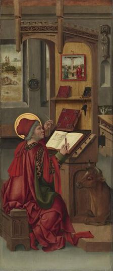 Saint Luke the Evangelist, 1478. Creator: Gabriel Malesskircher