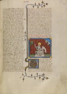 Saint Luke, about 1360-1370. Creator: Master of Jean de Mandeville