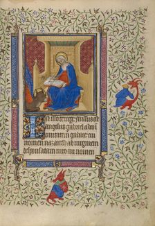 Saint Luke; Book of Hours, about 1410. Creator: Unknown