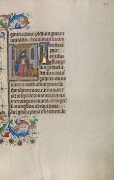 Saint Luke; Book of Hours, about 1450-1455. Creator: Master of the Lee Hours