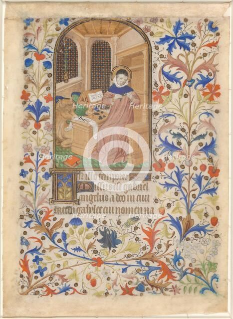 Saint Luke, c. 1425/1435. Creator: Unknown.