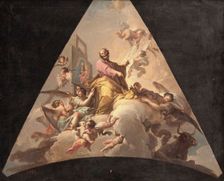 Saint Luke, c1778. Creator: Francisco Bayeu