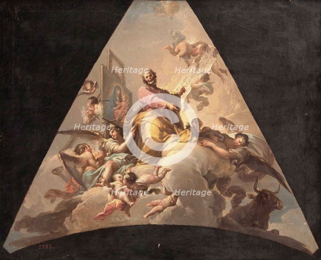 Saint Luke, c1778. Creator: Francisco Bayeu.
