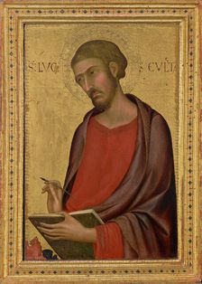 Saint Luke, (early 1330s?). Creator: Simone Martini