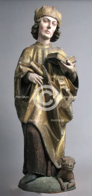 Saint Luke, German, late 15th century. Creator: Unknown.