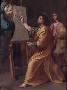 Saint Luke Painting the Virgin