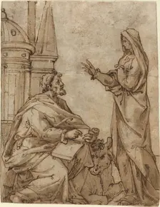 Saint Luke, second half 16th century. Creator: Unknown