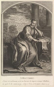 Saint Matthew, 1726. Creator: Louis Jacob