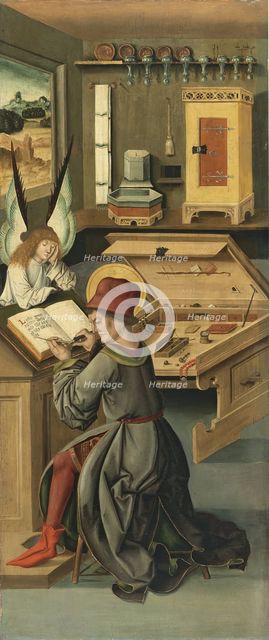Saint Matthew the Evangelist, 1478. Creator: Gabriel Malesskircher.