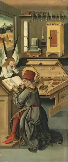 Saint Matthew the Evangelist, 1478. Creator: Gabriel Malesskircher
