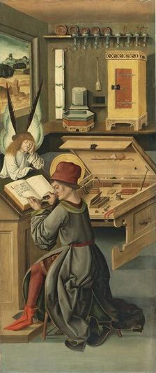Saint Matthew the Evangelist, 1478. Creator: Gabriel Malesskircher