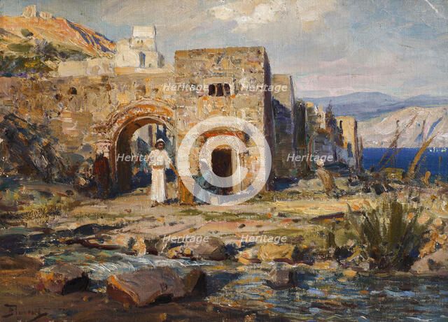 Saint Matthew the Evangelist, c1900-1908. Creator: Polenov; Vasili Dmitrievich (1844-1927).