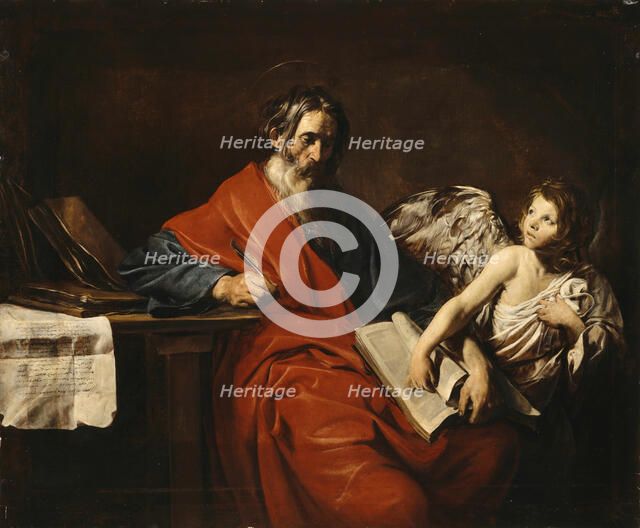 Saint Matthew the Evangelist, ca 1624-1625.