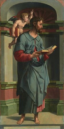 Saint Matthew the Evangelist, First Half of 16th cen. Creator: Cornelis Buys the Younger