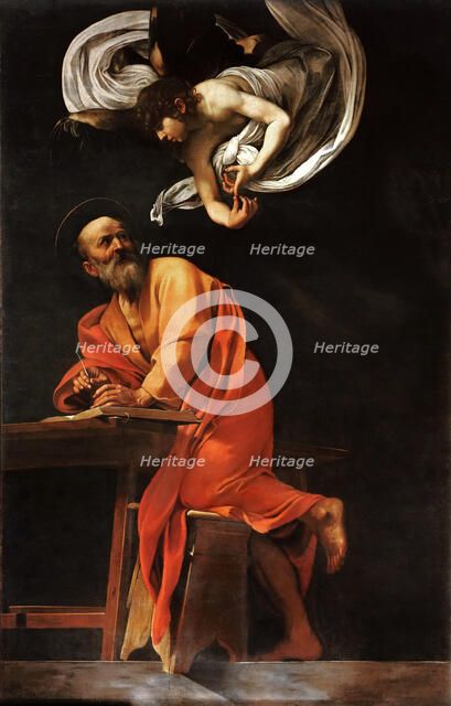 Saint Matthew and the Angel, 1602.