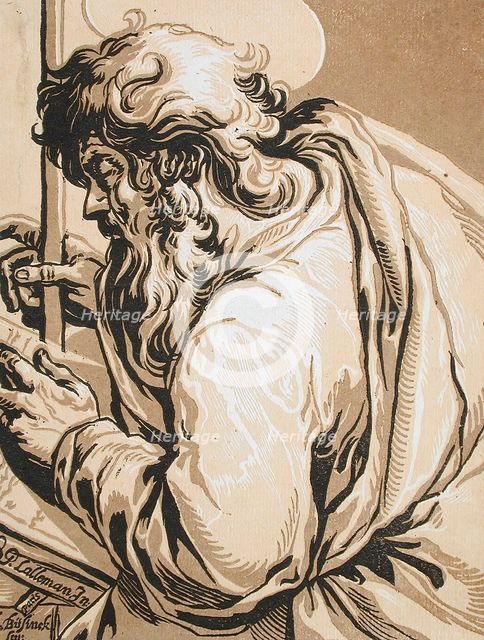 Saint Matthew, between 1620 and 1630. Creator: Ludolph Busing.