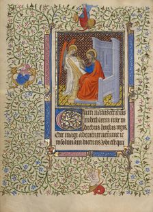 Saint Matthew; Book of Hours, about 1410. Creator: Unknown