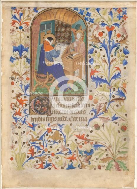 Saint Matthew, c. 1425/1435. Creator: Unknown.