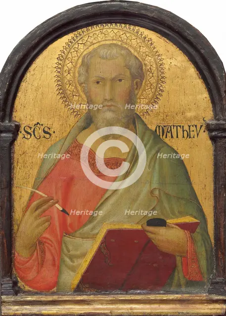 Saint Matthew, c. 1315/1320. Creator: Simone Martini.
