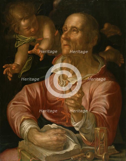 Saint Matthew, c1616. Creator: Joachim Anthonisz Wtewael.