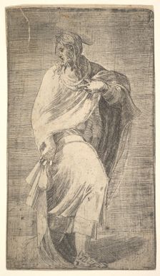 Saint Matthew, from Christ and the Apostles ca. 1548-50. Creator: Andrea Schiavone