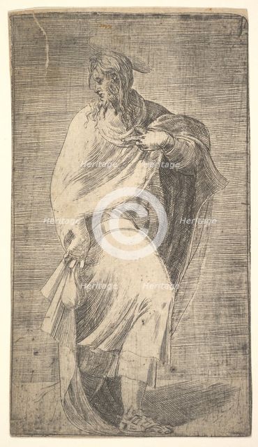 Saint Matthew, from 'Christ and the Apostles', ca. 1548-50. Creator: Andrea Schiavone.