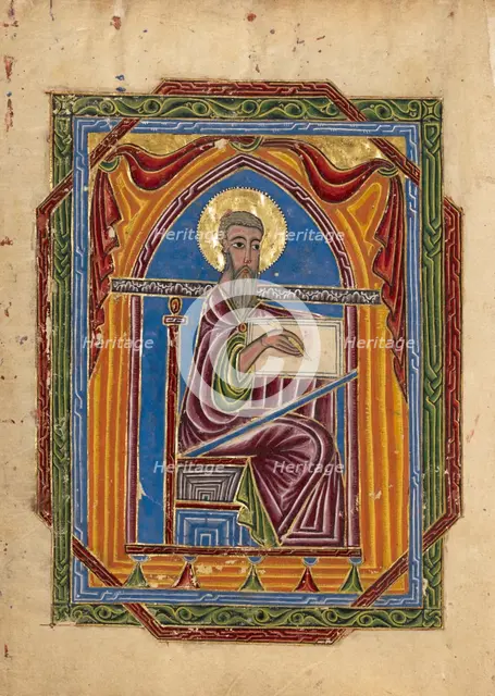 Saint Matthew; Gospel Book, 1615. Creator: Mesrop of Khizan.