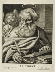 Saint Matthew, n.d. Creator: Cornelis de Visscher