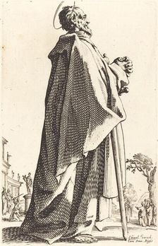 Saint Matthew, published 1631. Creator: Jacques Callot