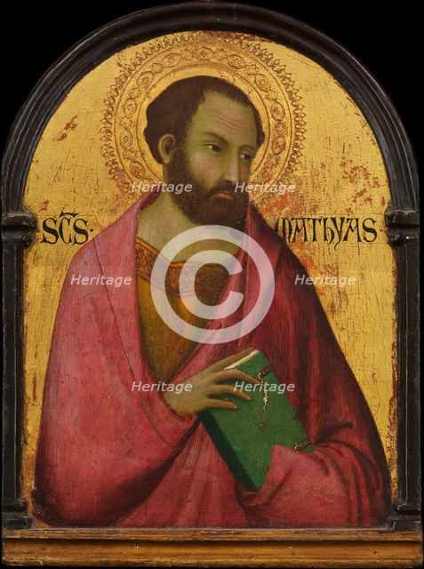 Saint Matthias, ca. 1317-19. Creator: Workshop of Simone Martini.