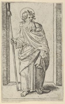 Saint Matthias, ca. 1500-1534. Creator: Marcantonio Raimondi