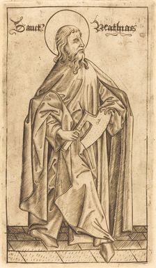 Saint Matthias (?), c. 1470/1480. Creator: Israhel van Meckenem