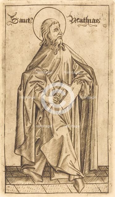 Saint Matthias (?), c. 1470/1480. Creator: Israhel van Meckenem.