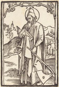 Saint Matthias, c. 1500. Creator: Albrecht Durer