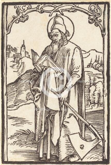 Saint Matthias, c. 1500. Creator: Albrecht Durer.