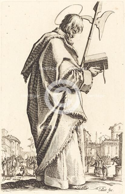 Saint Matthias, published 1631. Creator: Jacques Callot.
