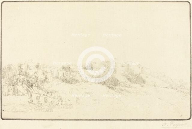 Saint Maurice in Bourgogne (Saint Maurice en Bourgogne). Creator: Alphonse Legros.