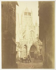 Saint Maclou de Rouen, 1854/55, printed 1855. Creators: Bisson Frères, Louis-Auguste Bisson, Auguste-Rosalie Bisson