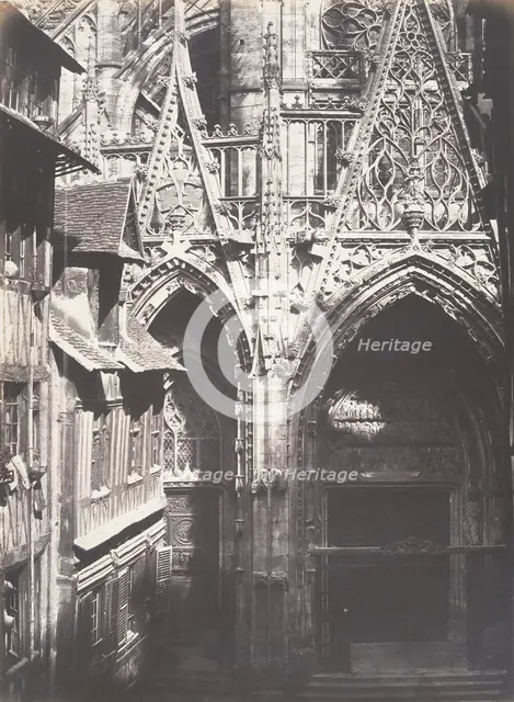 Saint-Maclou, Rouen, 1852-54. Creator: Edmond Bacot.