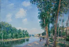 Saint-Mammès. June Sunshine, 1892. Artist: Sisley, Alfred (1839-1899)