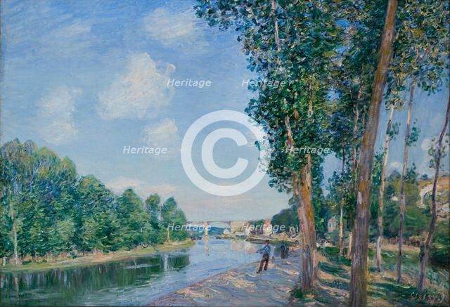 Saint-Mammès. June Sunshine, 1892. Artist: Sisley, Alfred (1839-1899)