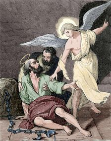 Saint Marcelino and Saint Peter, 19th century. Creator: Unknown