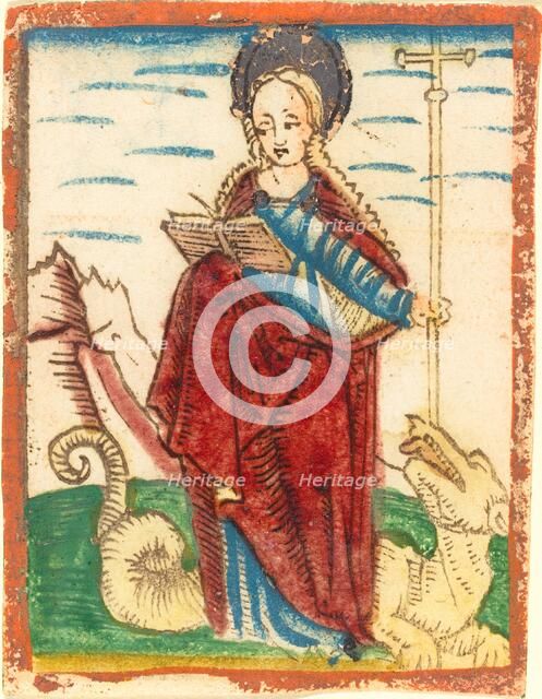 Saint Margaret, 1480/1490. Creator: Unknown.