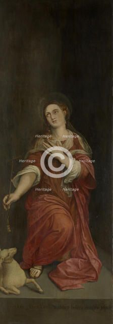 Saint Margaret. Creator: Michiel Coxie.