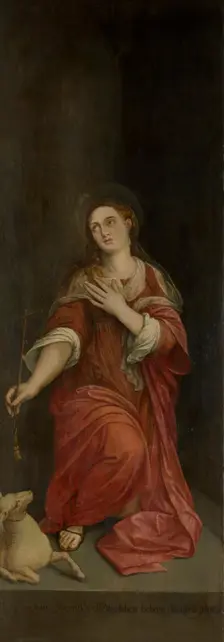Saint Margaret. Creator: Michiel Coxie